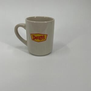 Vintage 1990s Dennys Christmas Santa Clause Ornament Coffee Mug Heat Reveal